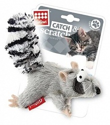 Игрушка для кошек GiGwi Catch & Scratch Енот