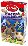Лакомство для кроликов, грызунов SANAL Forest Fruities с начинкой из нежных лесных ягод и витаминами A, E 50 г